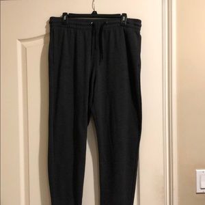 Grey sweatpants